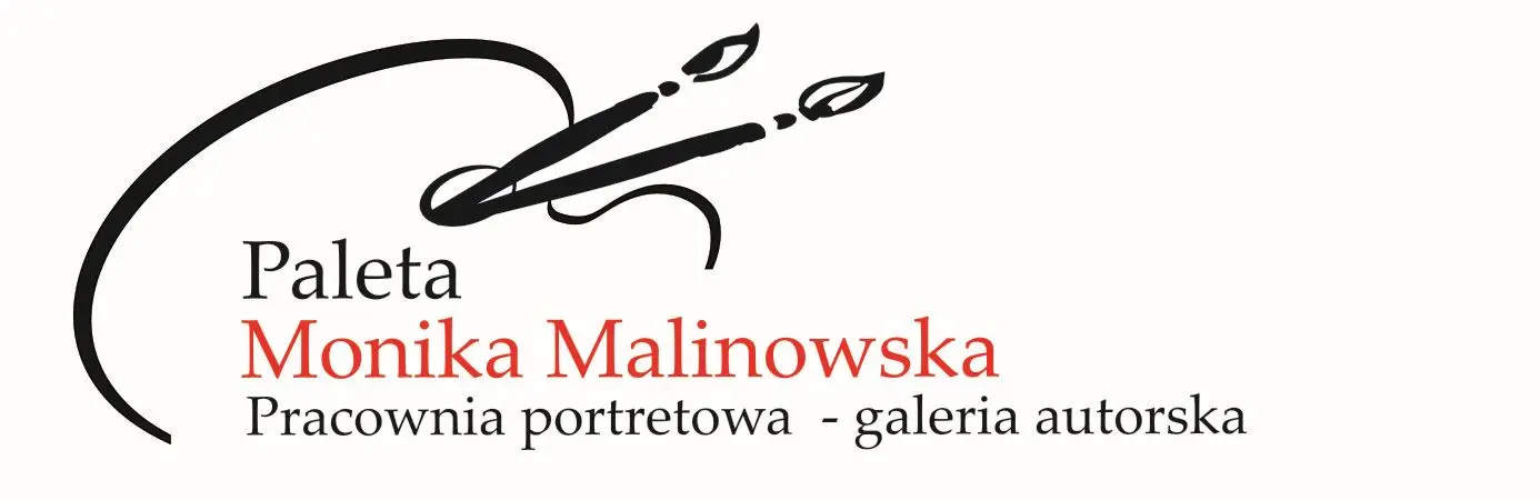 Logo Monika Malinowska PALETA - portrety na zamówienie